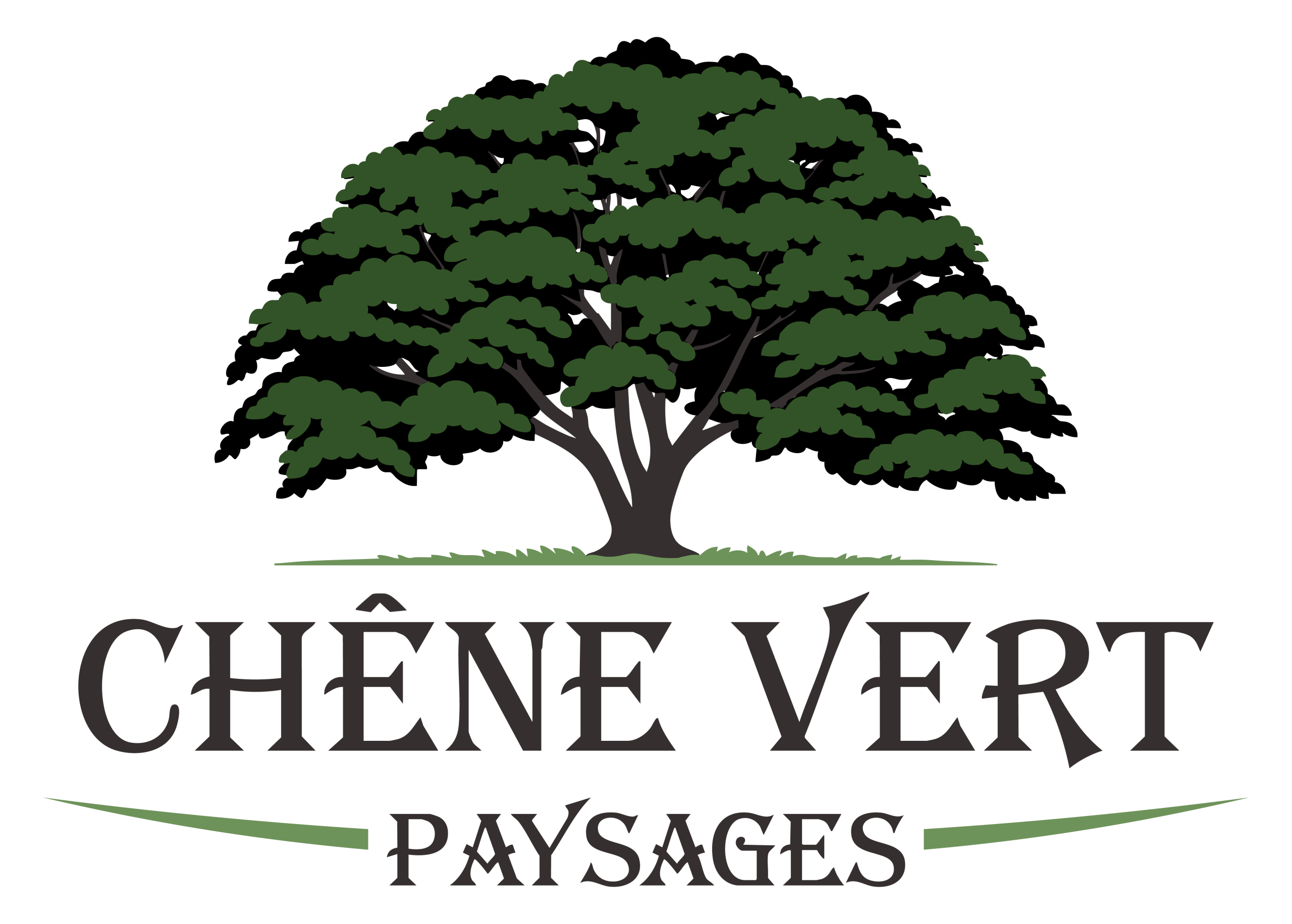 Chêne vert paysages logo